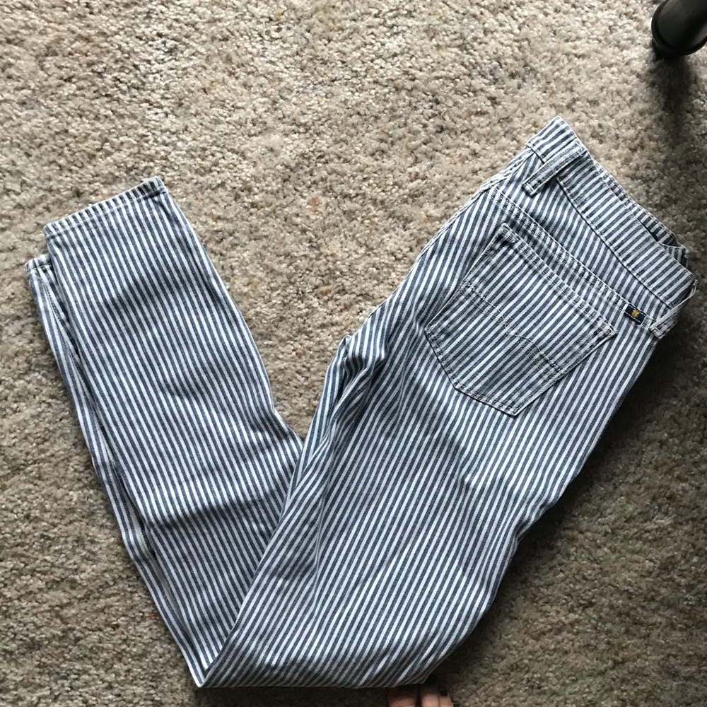 New without tags- Lucky Brand pinstripe jean